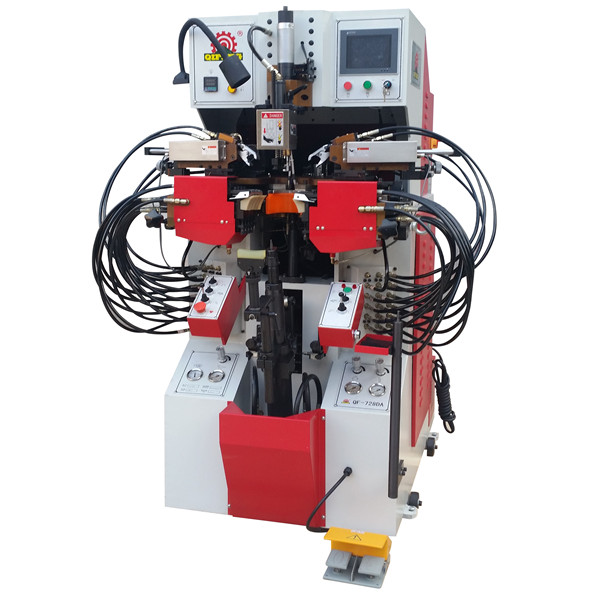 Maquinaria para la industria de calzado Máquina para empeines medio y trasero QF-728DA